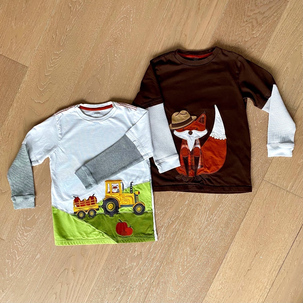 Gymboree Long Sleeved T-Shirts (2 items)